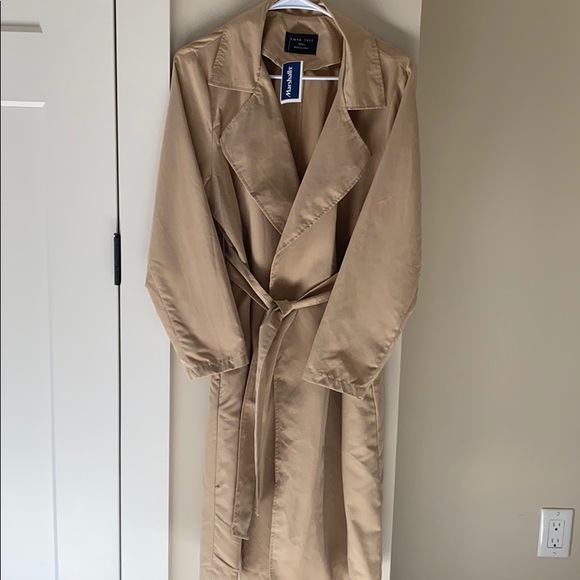Love Tree Jackets & Blazers - NWT Camel trench coat